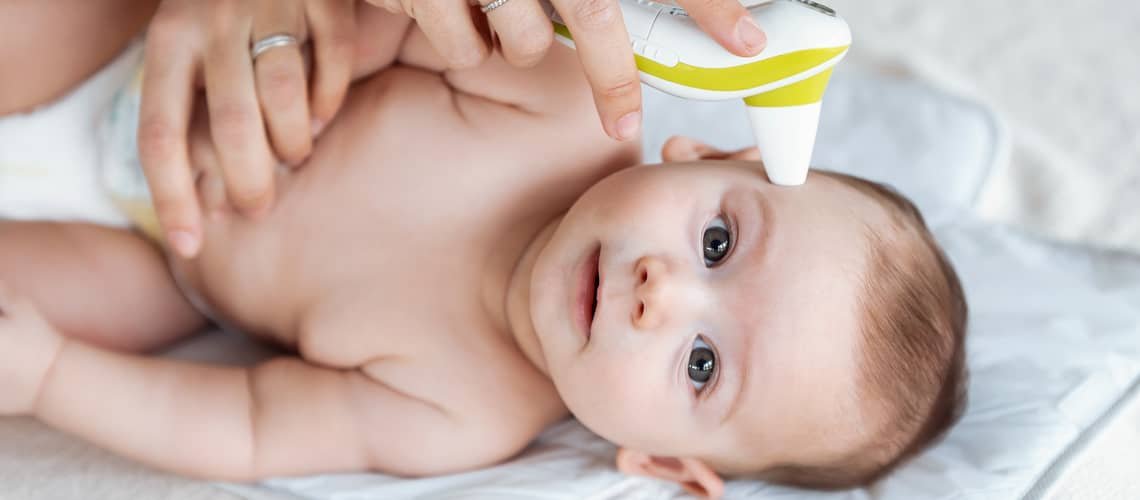 How to measure a baby's temperature?