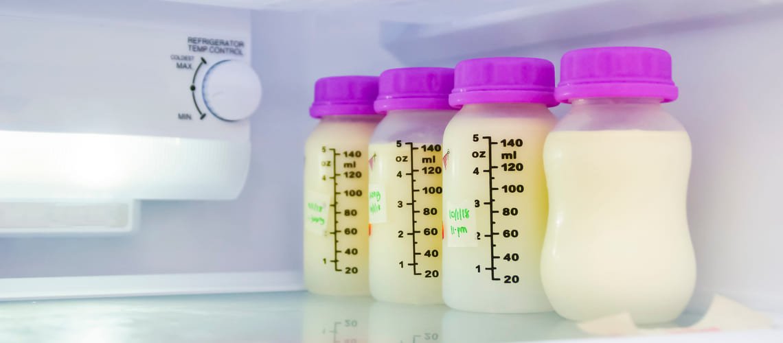 Storage of breast milk