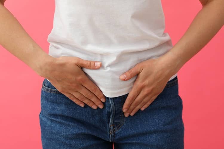 Sagging pelvic floor - uterine drop