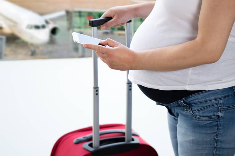 Flying during pregnancy - risks