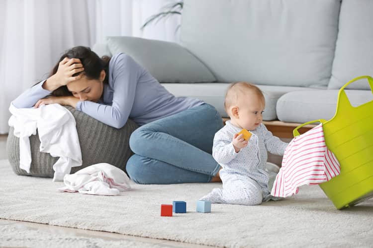 What is postpartum depression