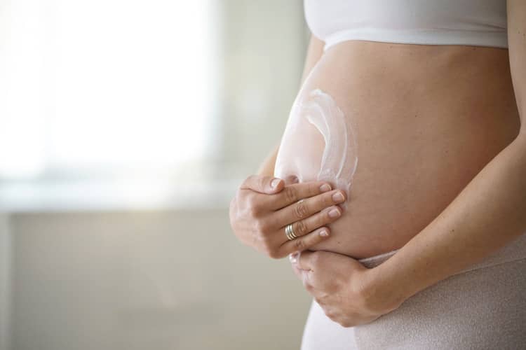 What about stretch marks during pregnancy - oil or cream?