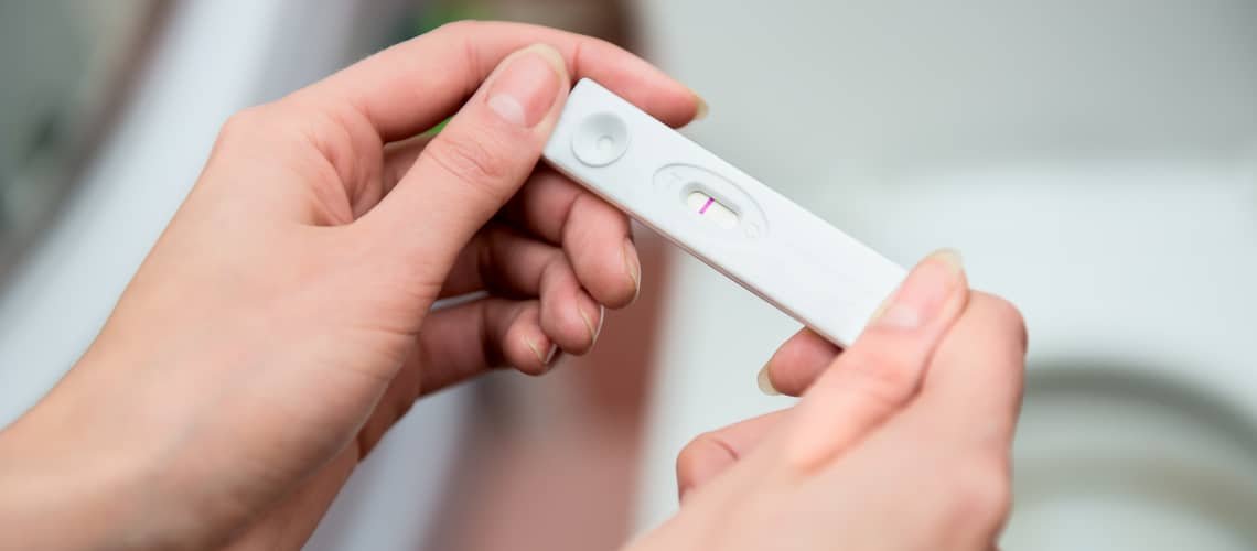 How long have you had a negative pregnancy test?