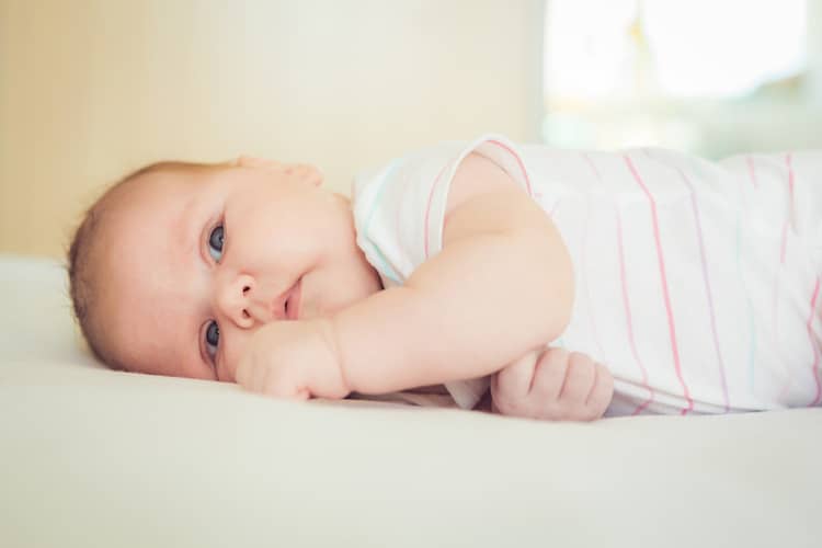 2-month-old baby sleep