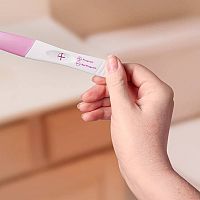 Positive pregnancy test