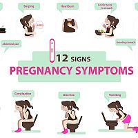 12 signs pregnancy symptoms