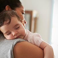 4-month-old baby sleeping